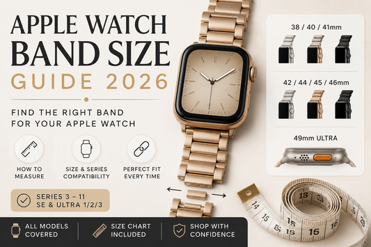 Apple Watch Band Size Guide 2026: Find the Right Band Size