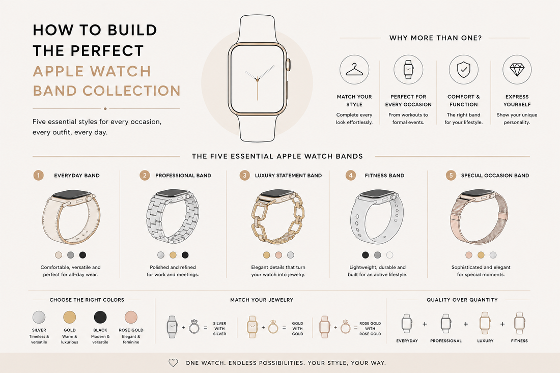 How to Build the Perfect Apple Watch Band Collection