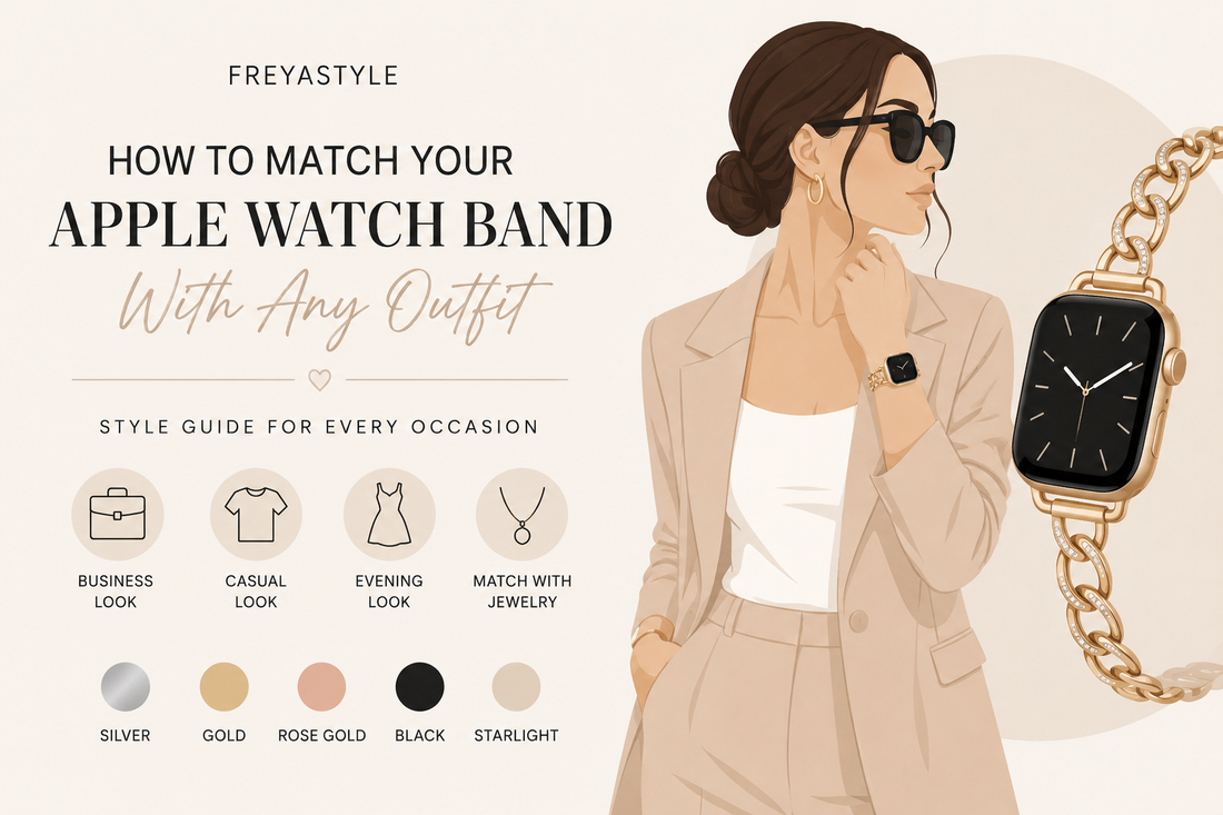 How to Match Your Apple Watch Band With Any Outfit