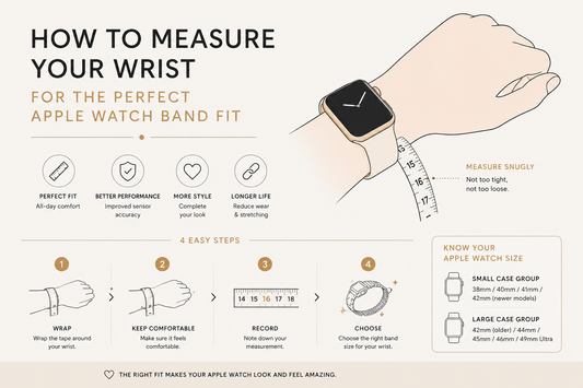 How to Measure Your Wrist for the Perfect Apple Watch Band Fit