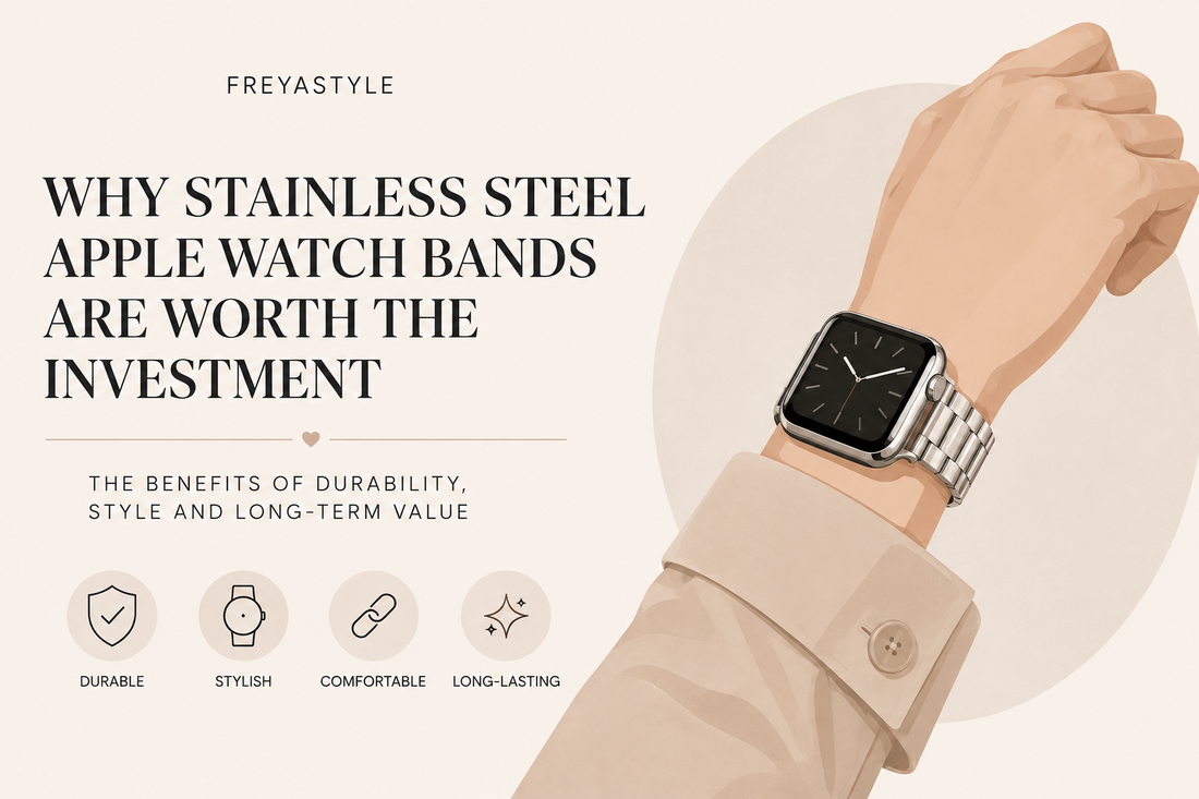 Why Stainless Steel Apple Watch Bands Are Worth the Investment