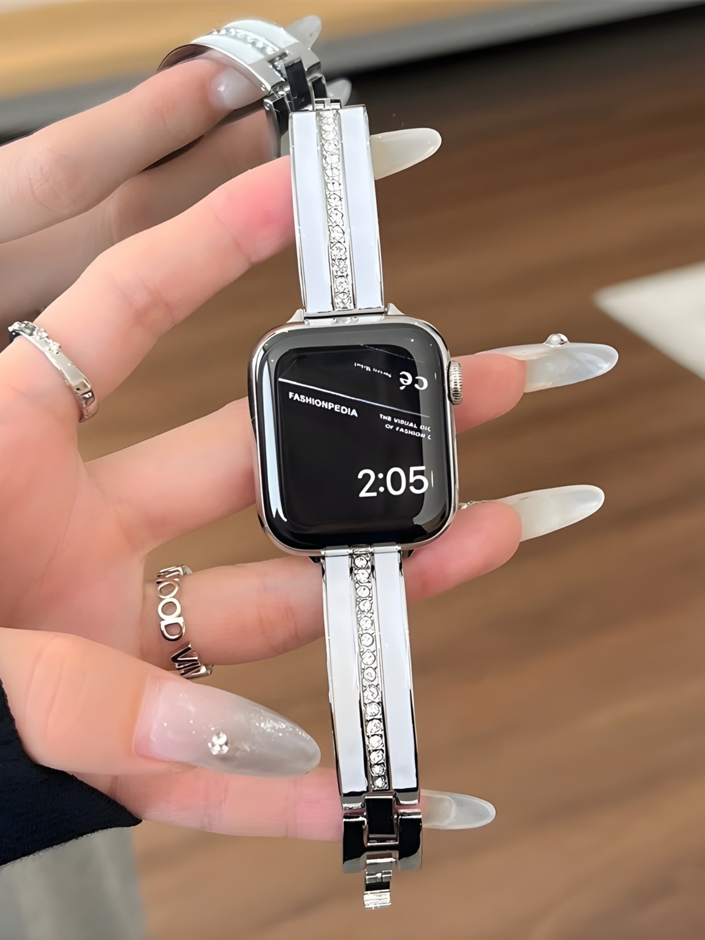 Luxury Diamond Metal Strap for Apple Watch