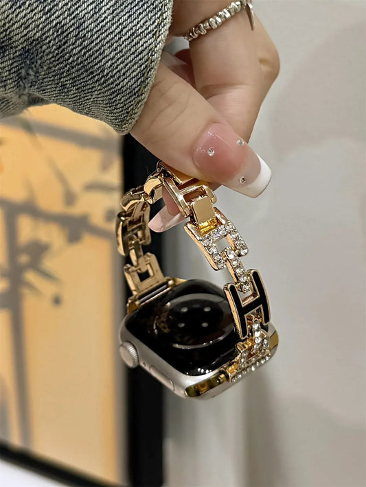 Women’s Luxury Band Link Bracelet for Apple Watch