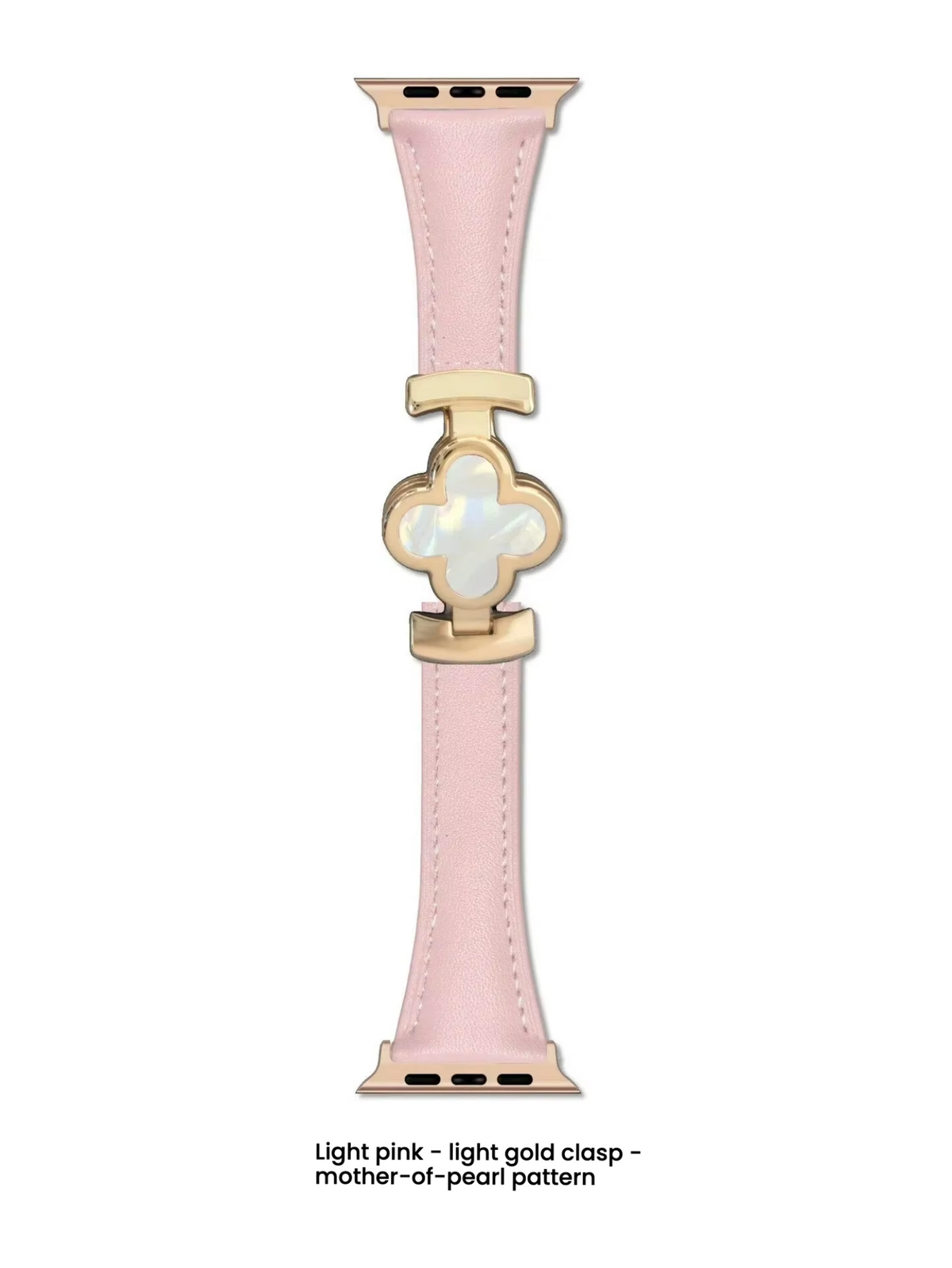 Lucky Flower Genuine Leather Band for Apple Watch