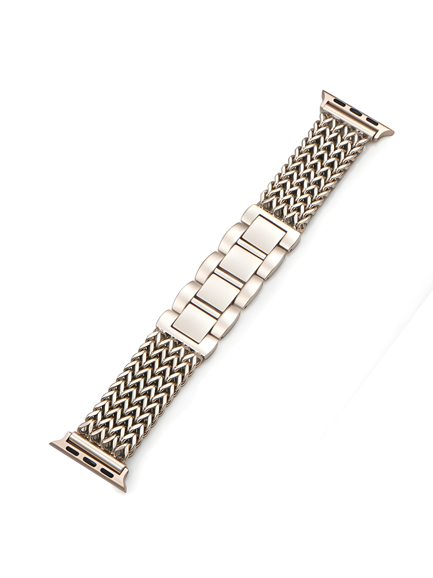 Elegant Woven Stainless Steel Band for Apple Watch