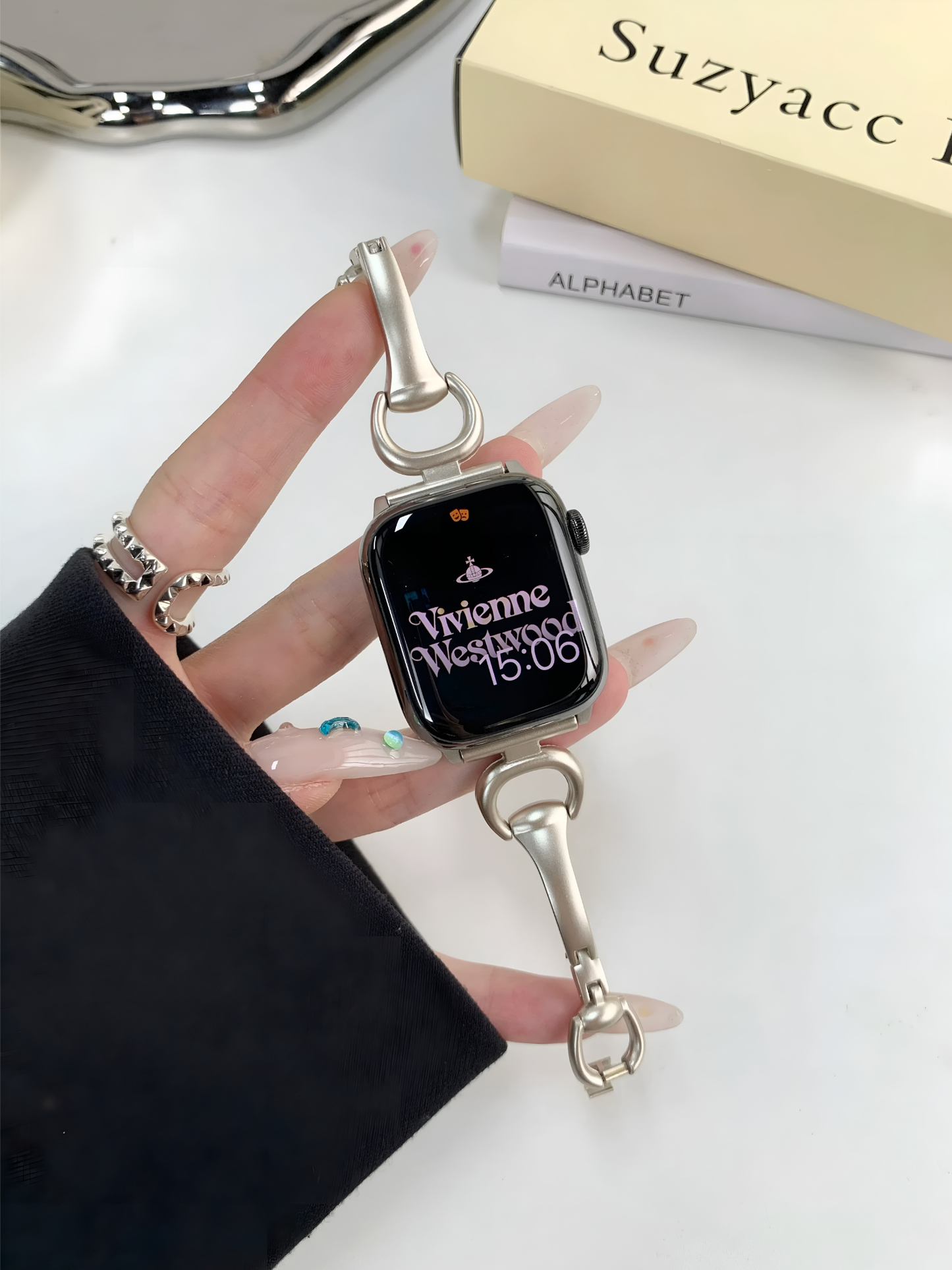Slim Stainless Steel Band for Apple Watch