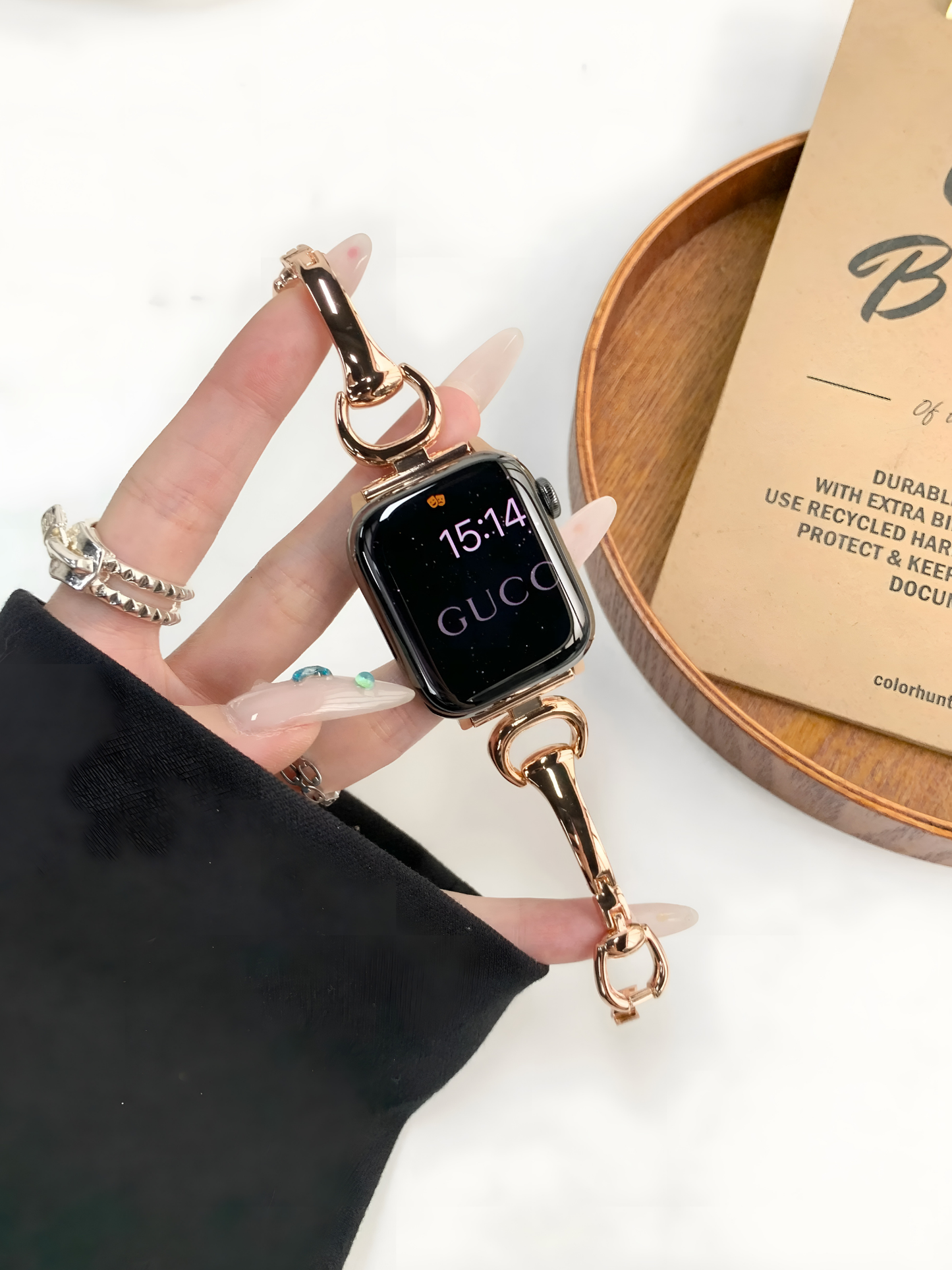Slim Stainless Steel Band for Apple Watch