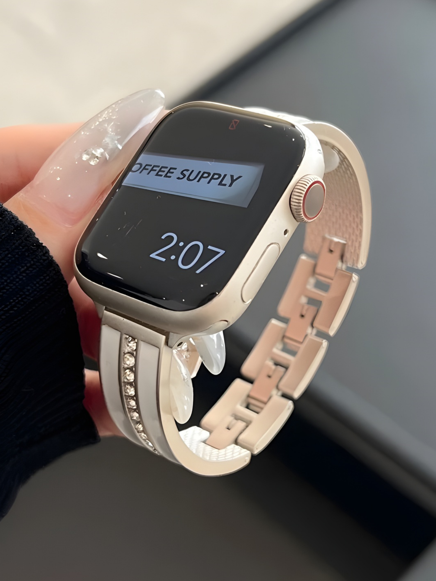Luxury Diamond Metal Strap for Apple Watch