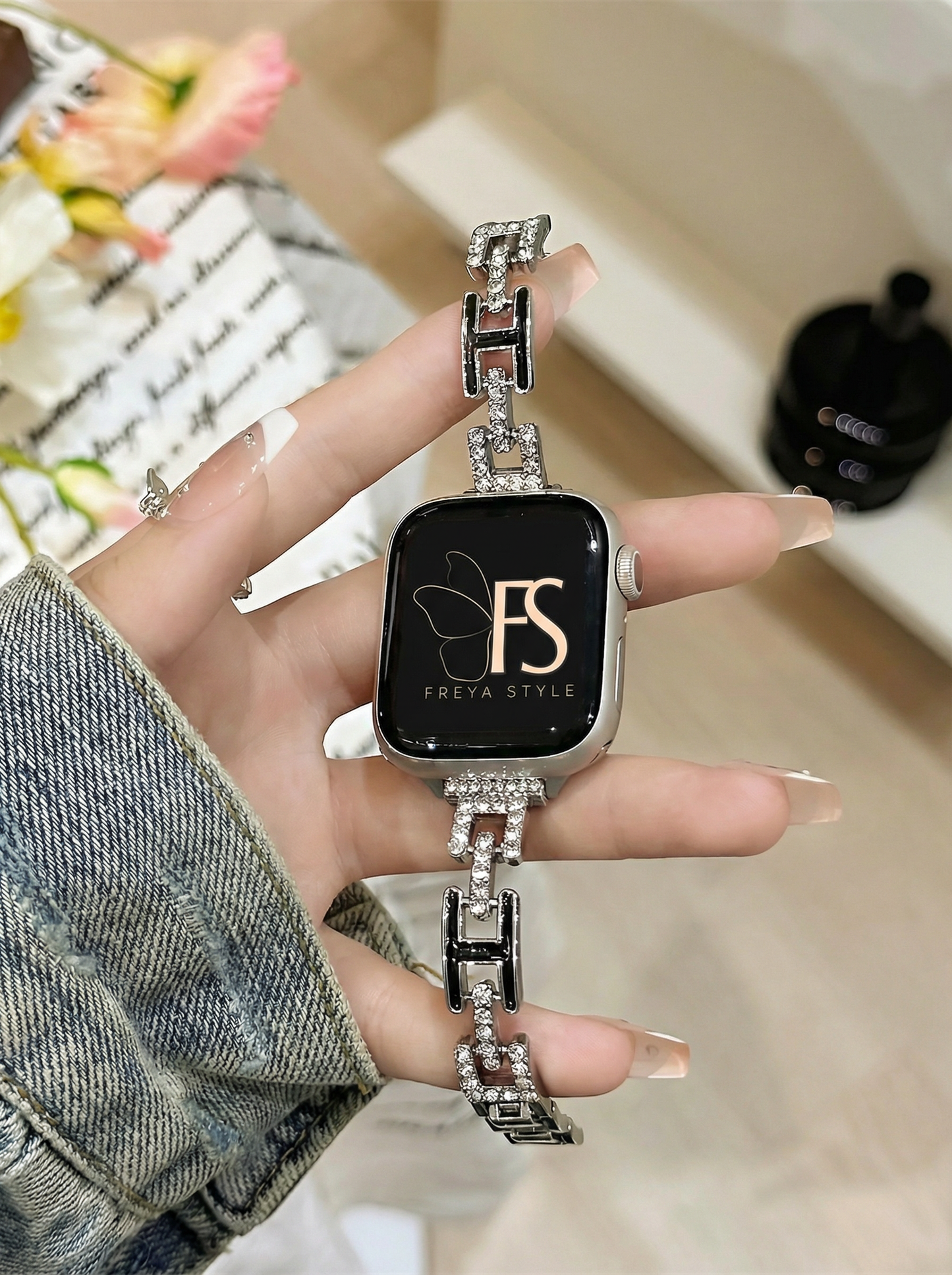 Women’s Luxury Band Link Bracelet for Apple Watch