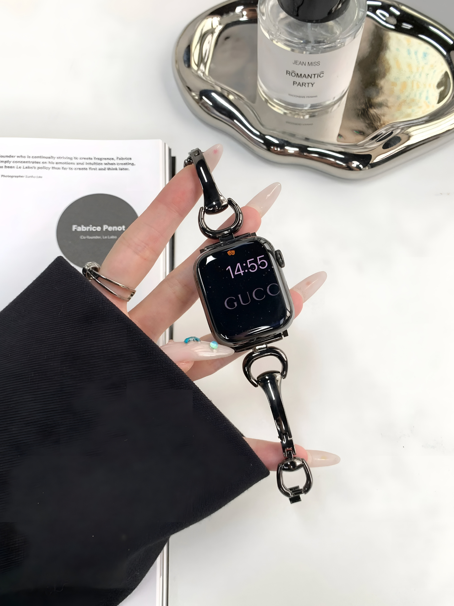 Slim Stainless Steel Band for Apple Watch