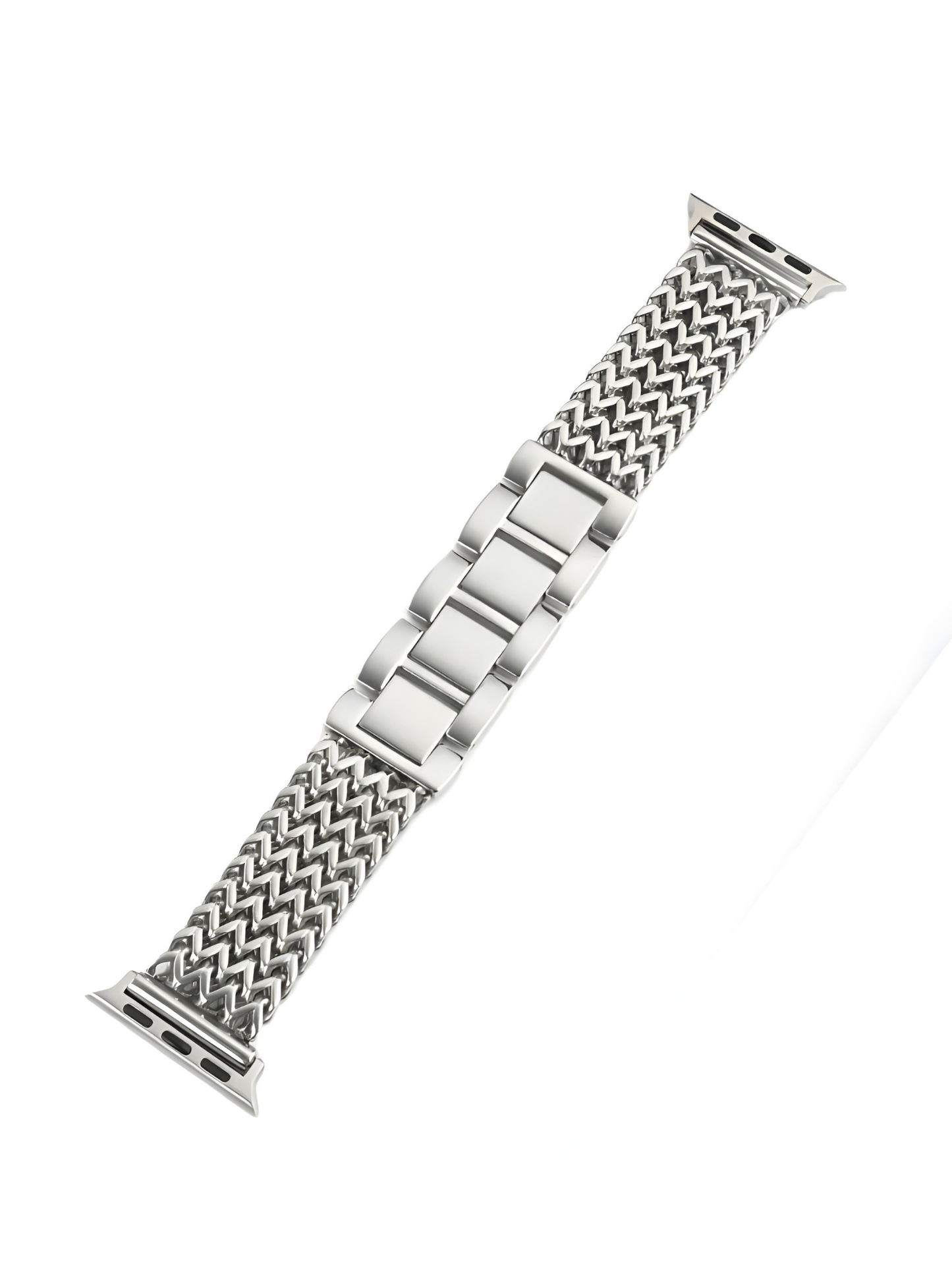 Elegant Woven Stainless Steel Band for Apple Watch