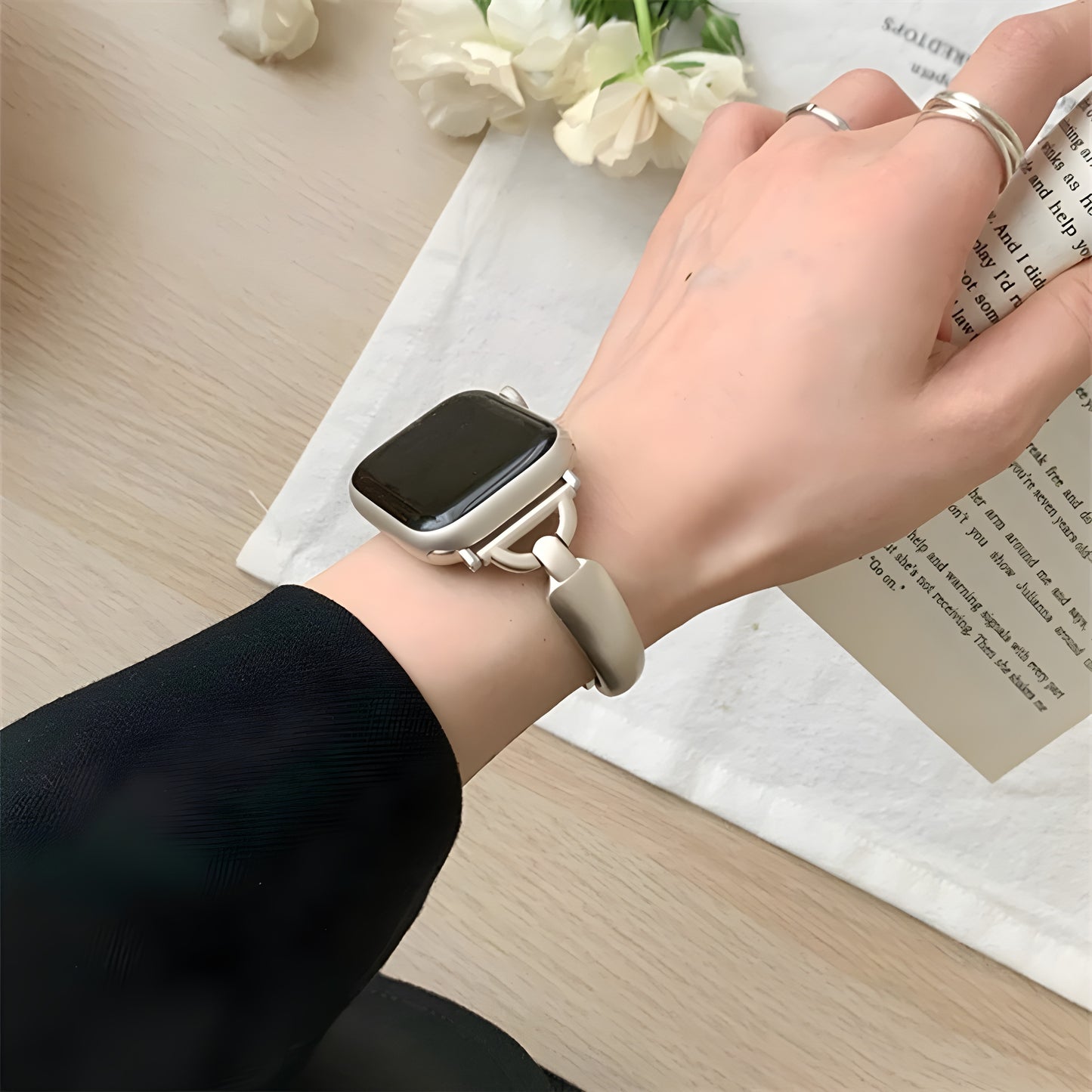 Elegant Metal Band for Apple Watch