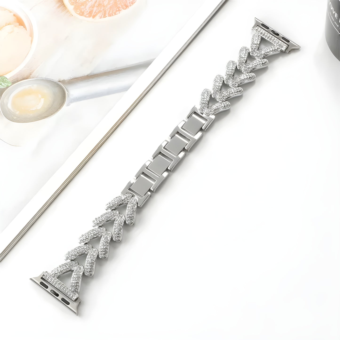 Elegant Diamond Apple Watch Band for Women