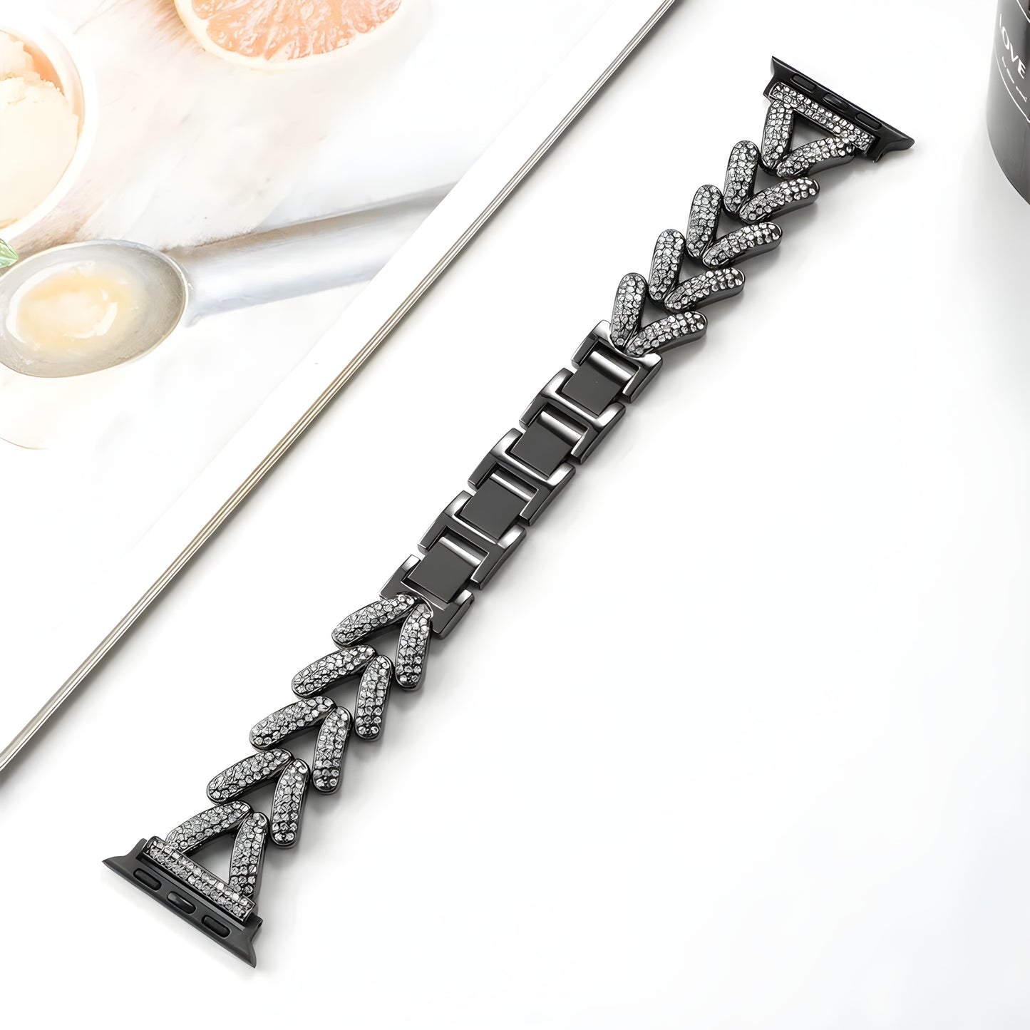 Elegant Diamond Apple Watch Band for Women