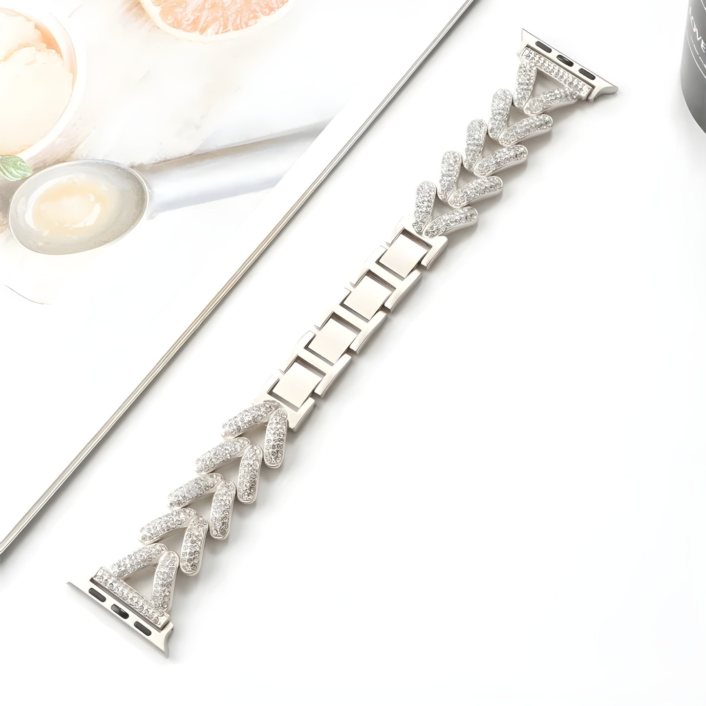Elegant Diamond Apple Watch Band for Women