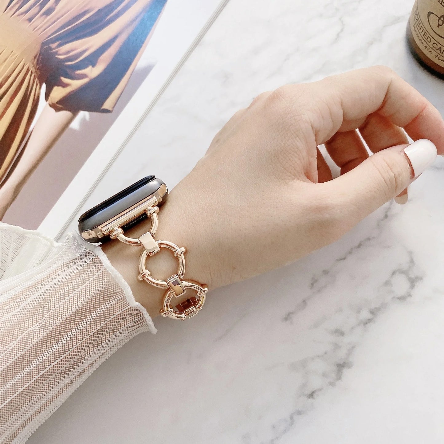Luxury Link Stainless Steel Band