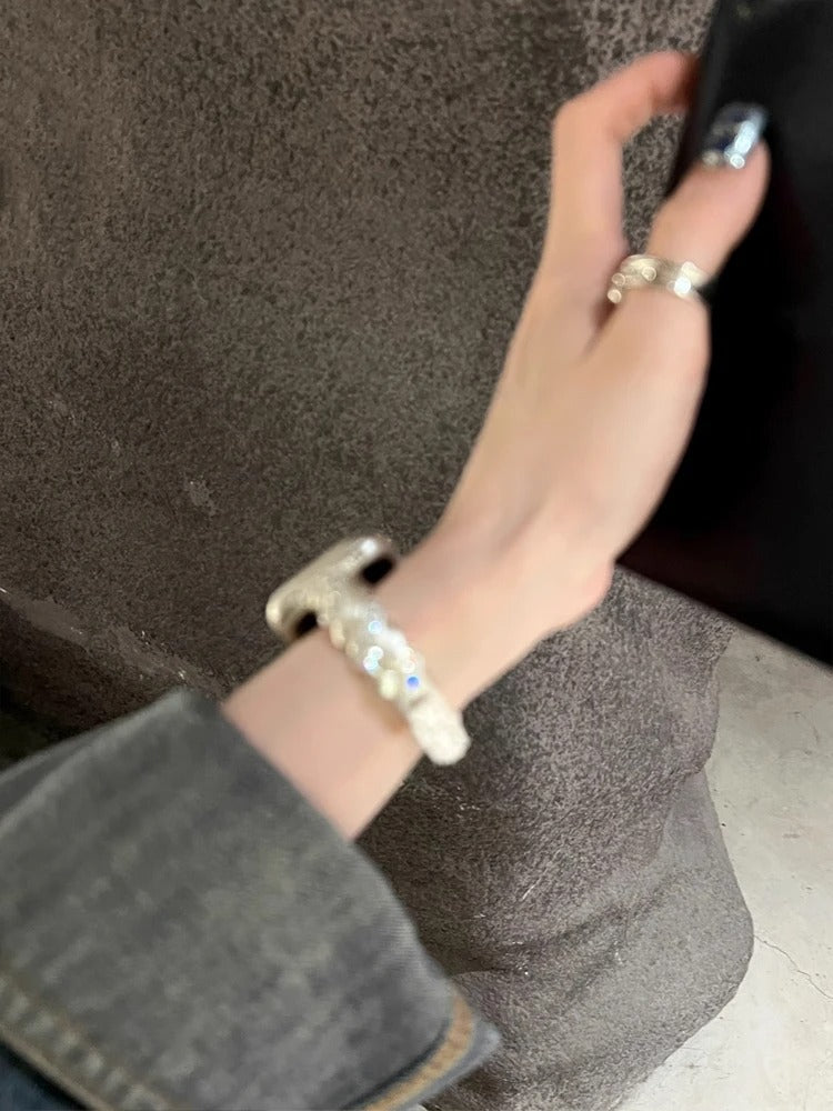 Luxury Diamond Stainless Steel Band for Apple Watch