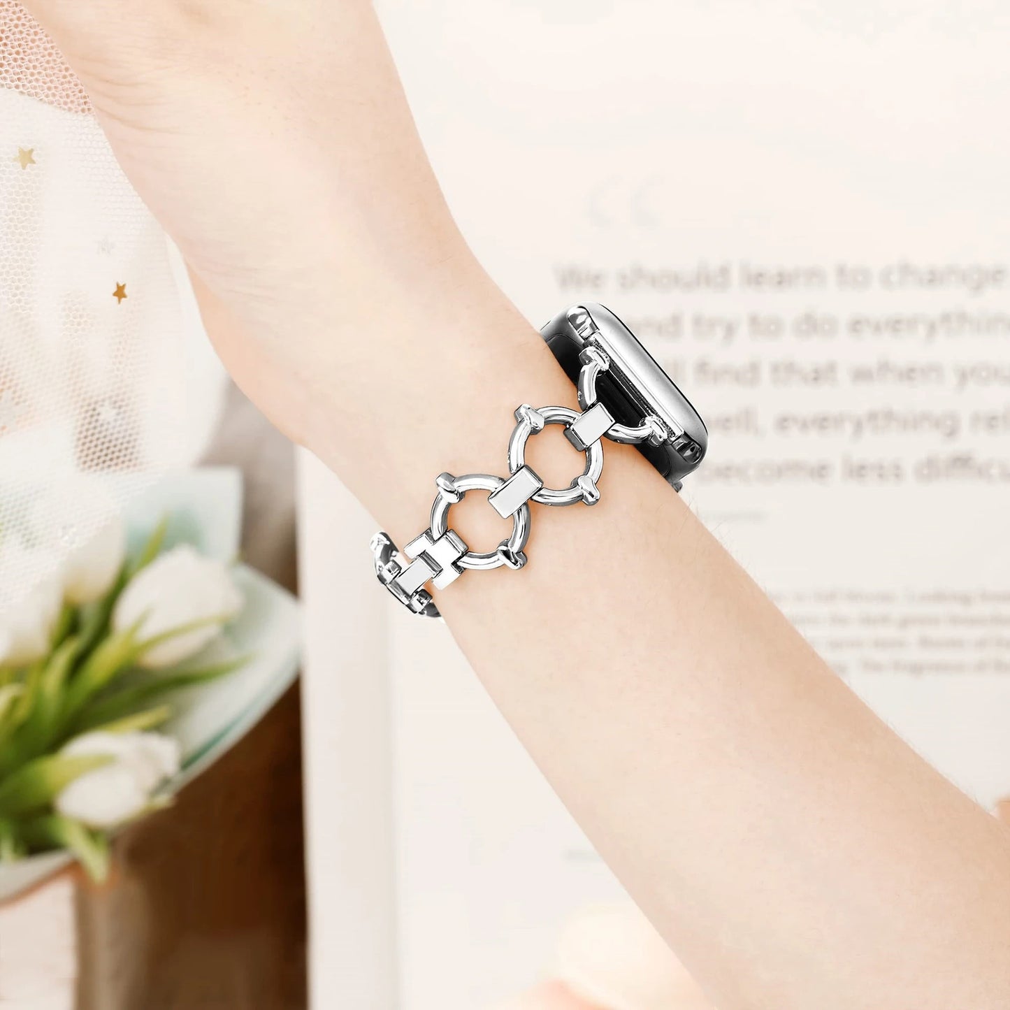 Luxury Link Stainless Steel Band
