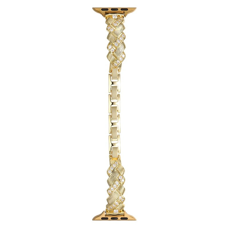 Luxury Diamond Stainless Steel Band for Apple Watch
